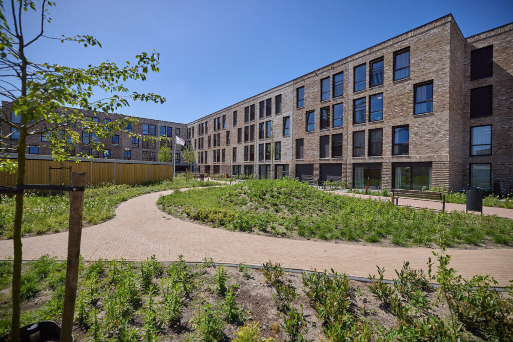 Vooraanzicht van het Kloosterkwartier GH