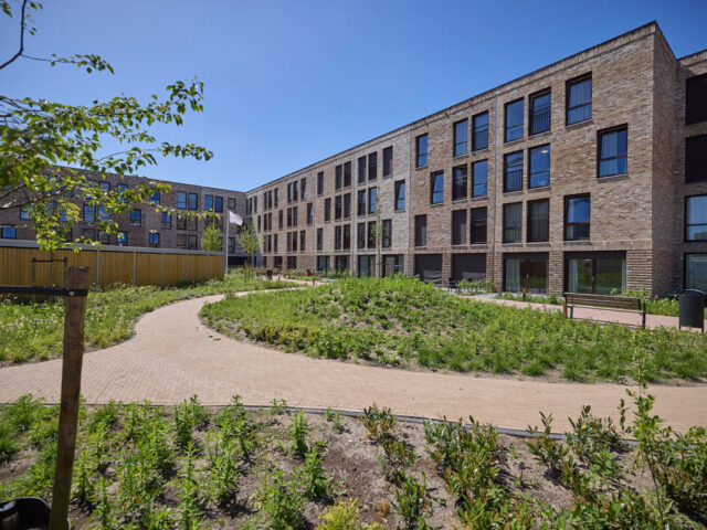 Vooraanzicht van het Kloosterkwartier GH