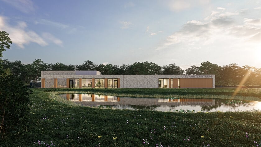 Vooraanzicht uitvaartcentrum Kluunpad - Zeewolde