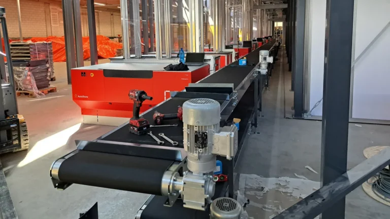 productlijn van het proces