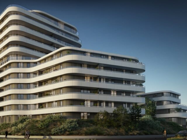 Nieuwbouwproject zijkant.